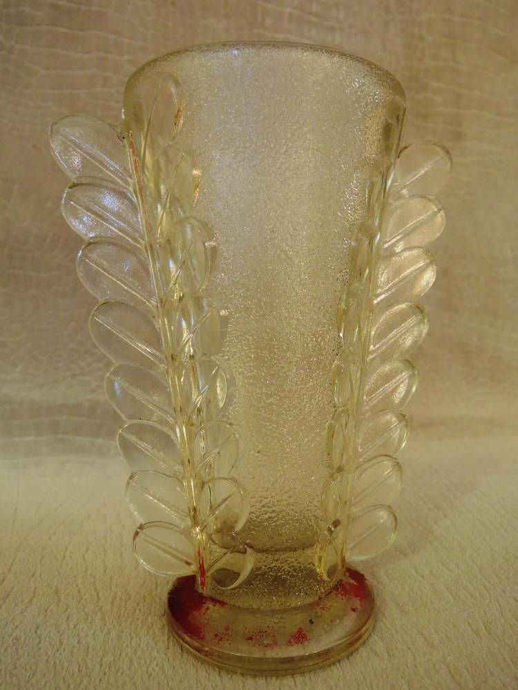 Pierre d'AVESN .Vase Art Déco