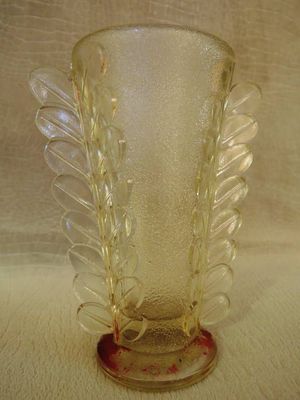 Pierre d'AVESN .Vase Art Déco