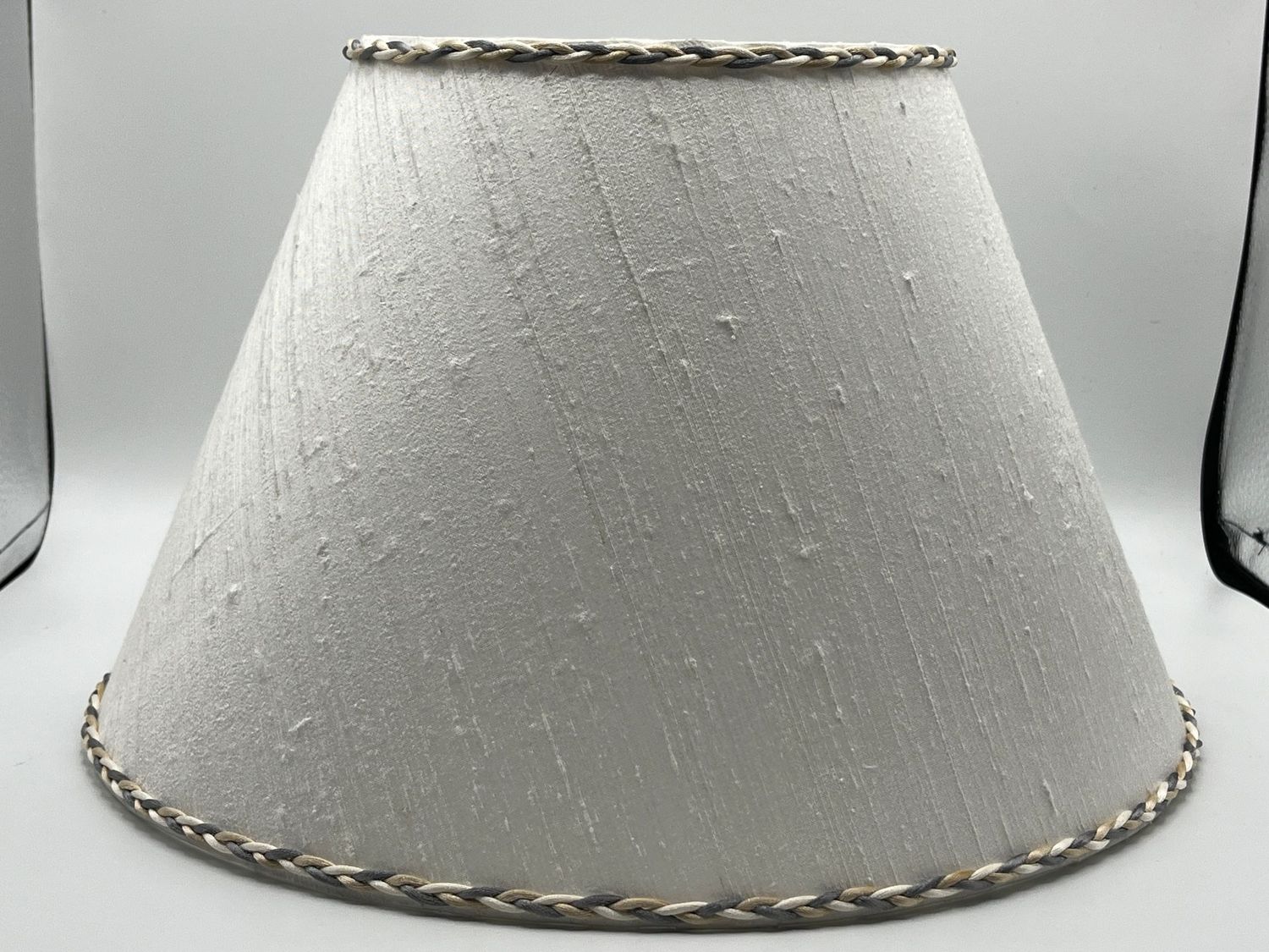 Soie sauvage blanche Soie sauvage blanche