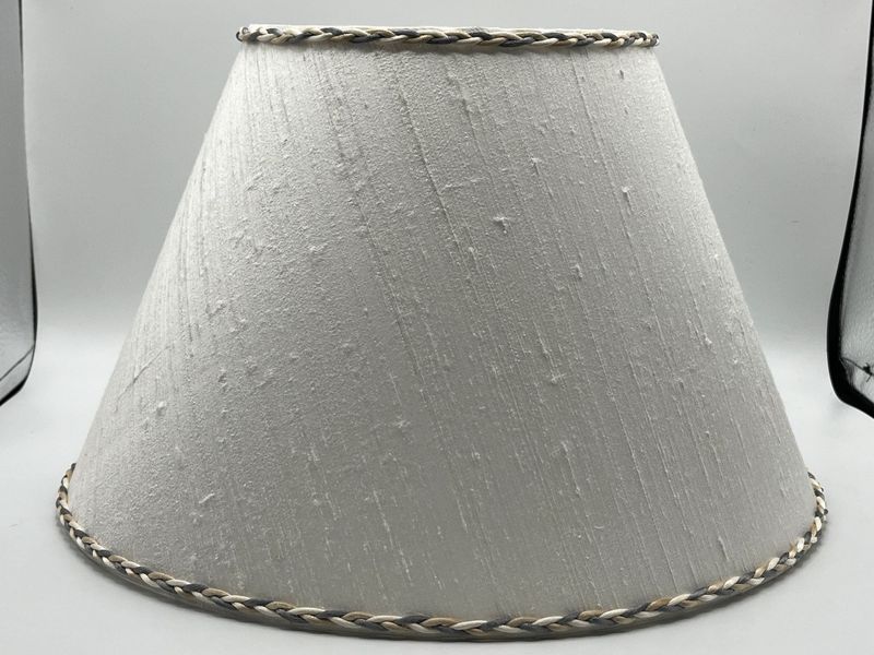 Soie sauvage blanche