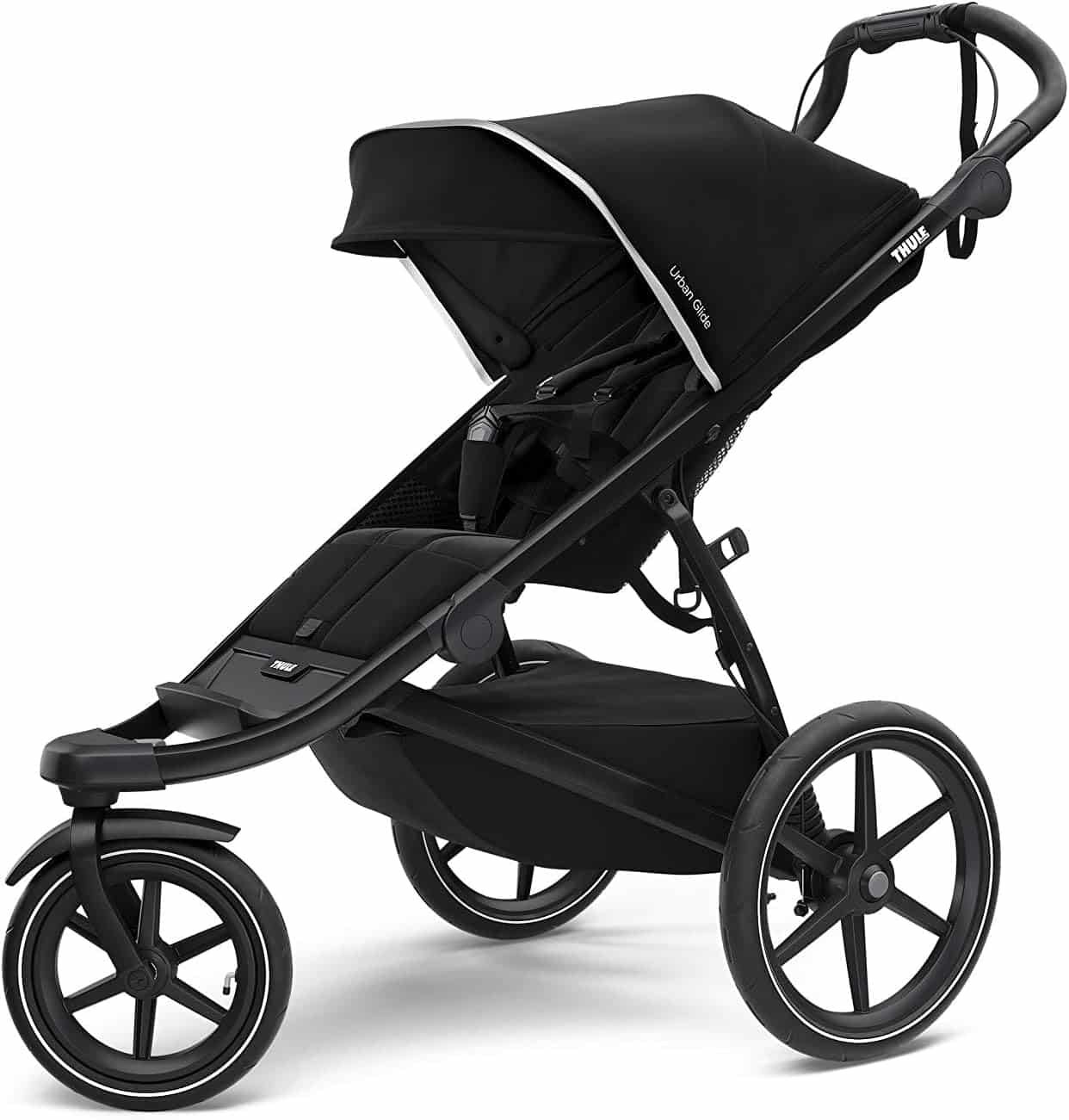 Front view of Thule Urban Glide single stroller rental for Orlando theme park families