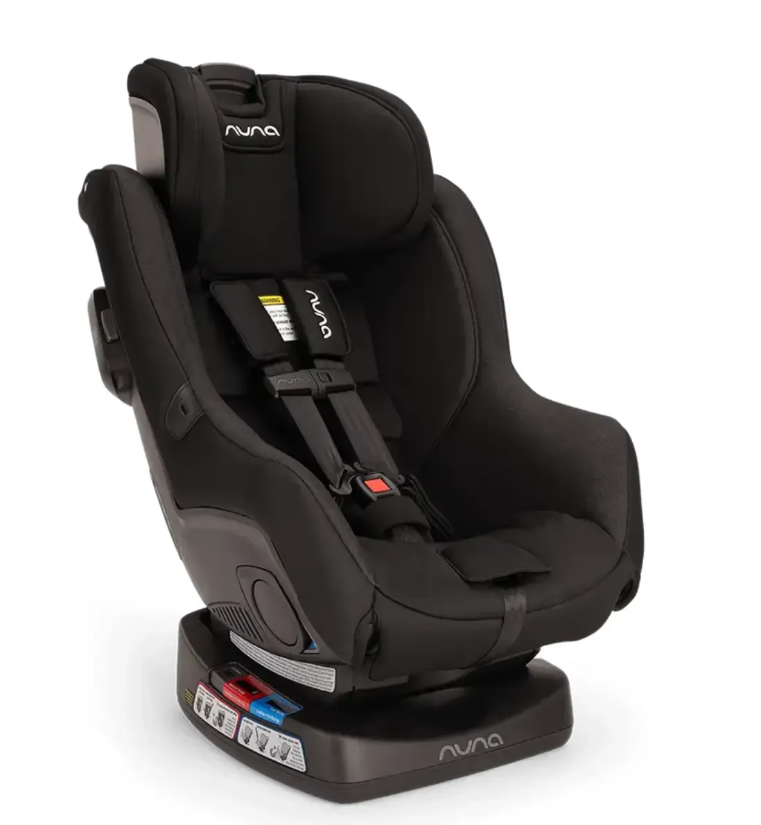 Forward-facing Nuna RAVA car seat rental for toddlers