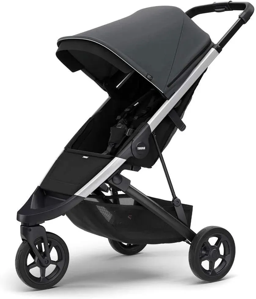 Front view of Thule Spring single stroller rental for Orlando theme park families