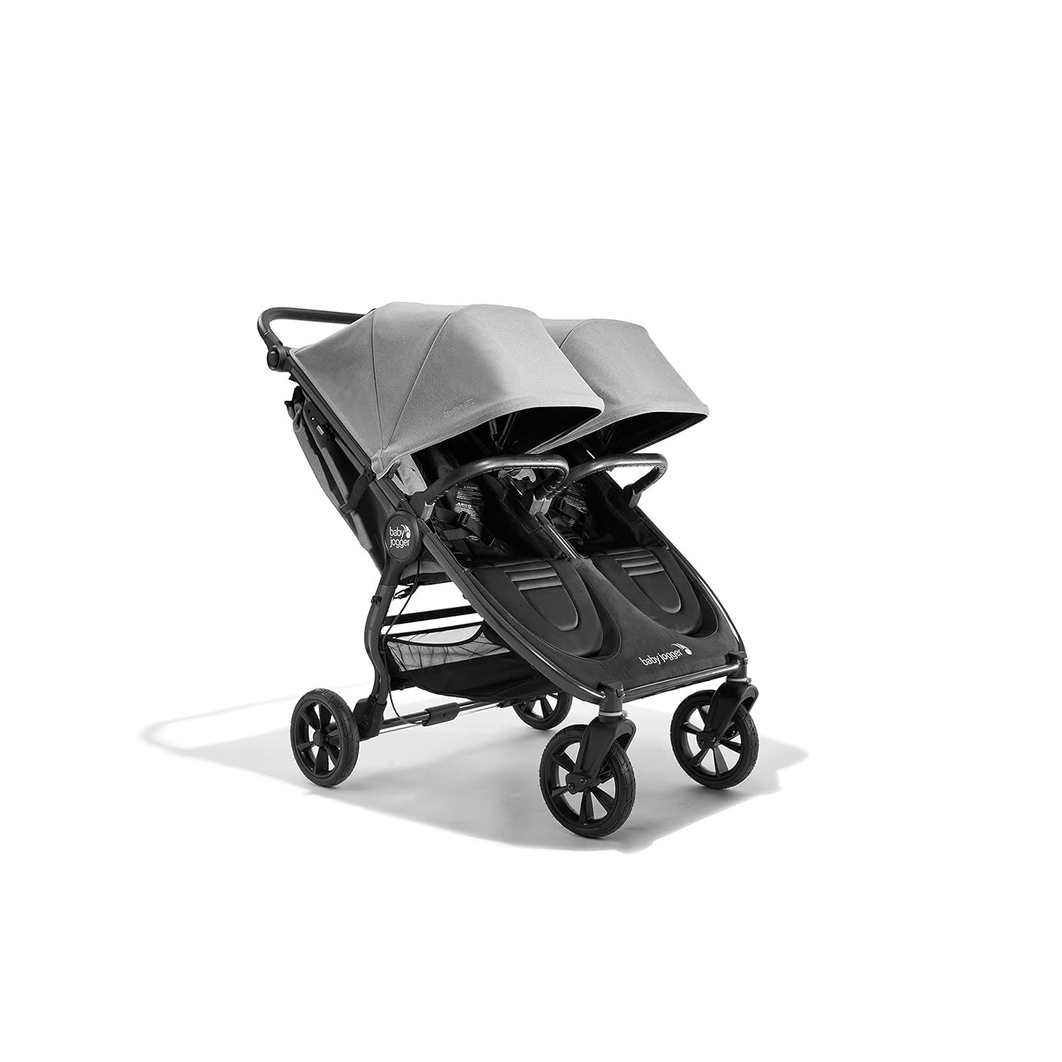 j for jeep double stroller Jeep TurboGlyde Side by Side Double Stroller, Black (001) main image 1