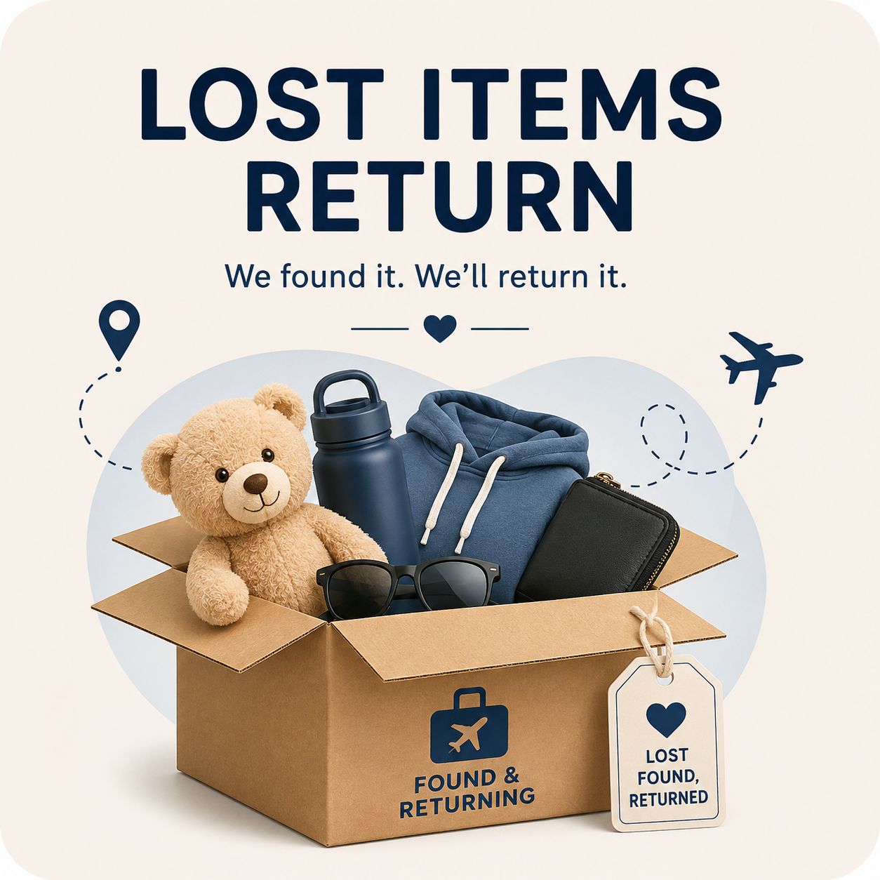 Lost Item Return – Shipping &amp; Handling