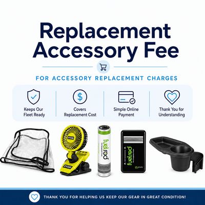 Replacement accessories 