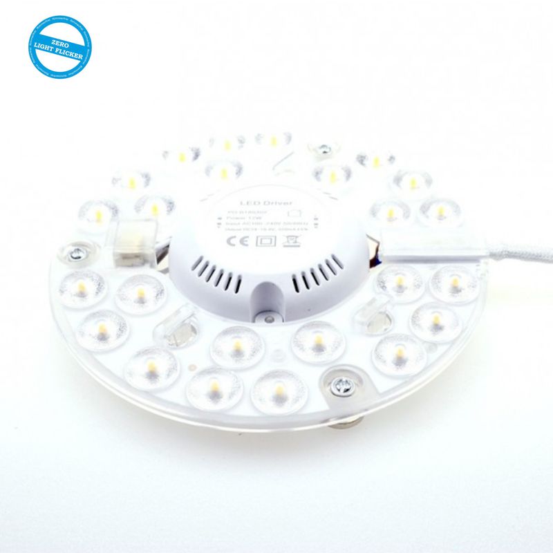 DC LED Einbauleuchte 12W 1200lm 4000K 100-240VAC 100-269 V DC flimmerfrei