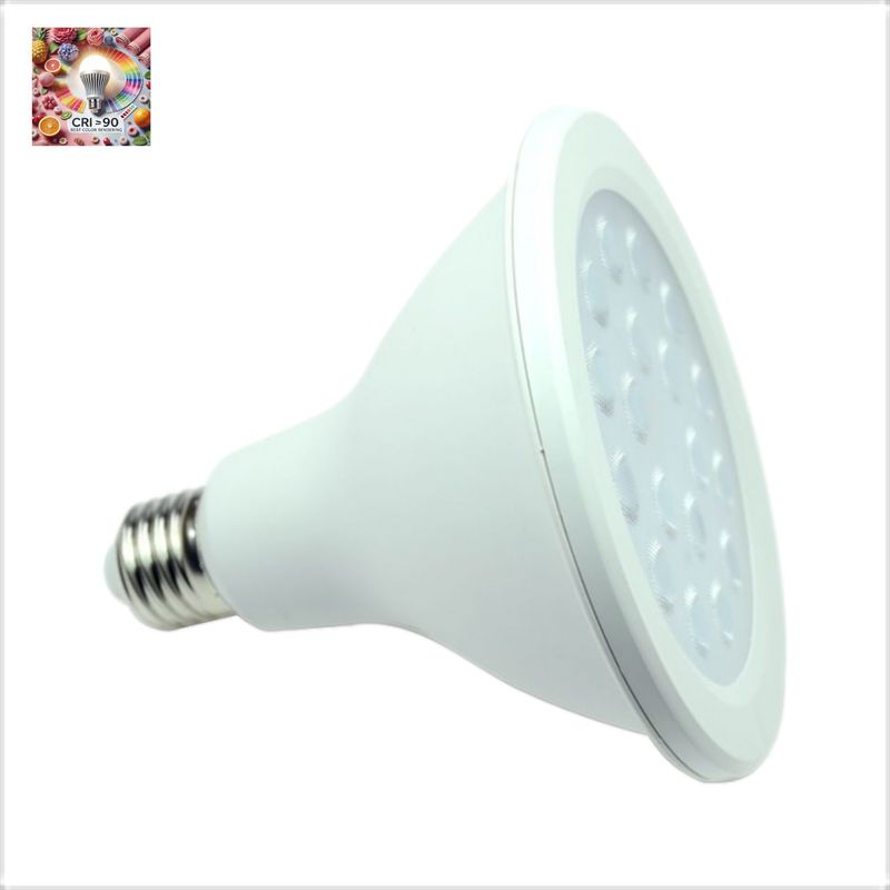 E27 AC/DC LED Notlicht Spot PAR38 CRI98 14,5W 3000K 60-269VDC 85-265VAC
