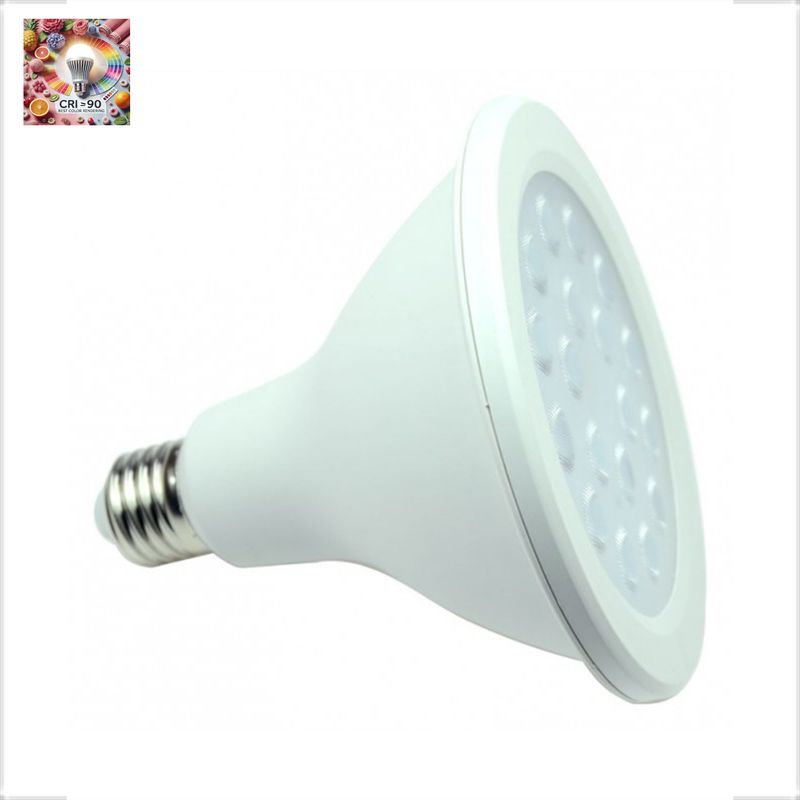 E27 AC/DC LED Notlicht Spot PAR38 CRI98 14,5W 5200K 60-269VDC 85-265VAC