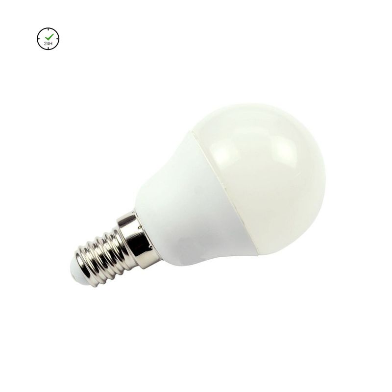 E14 AC/DC LED Notlicht Miniglobe 4W 440lm 6000K 12–60V AC/DC