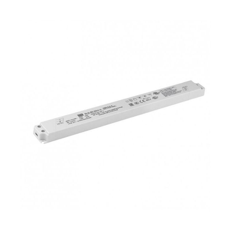 LED Netzteil Konstantspannung Sekundär 24Volt DC 3.3A 80W Primär 110-305 Volt AC 155-431V DC IP20 Möbeleinbau