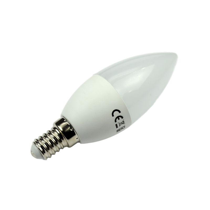 E14 AC/DC LED Leuchtmittel Kerze 4,5W 450lm 6000K 60-295V DC 85-265V AC Notbeleuchtung