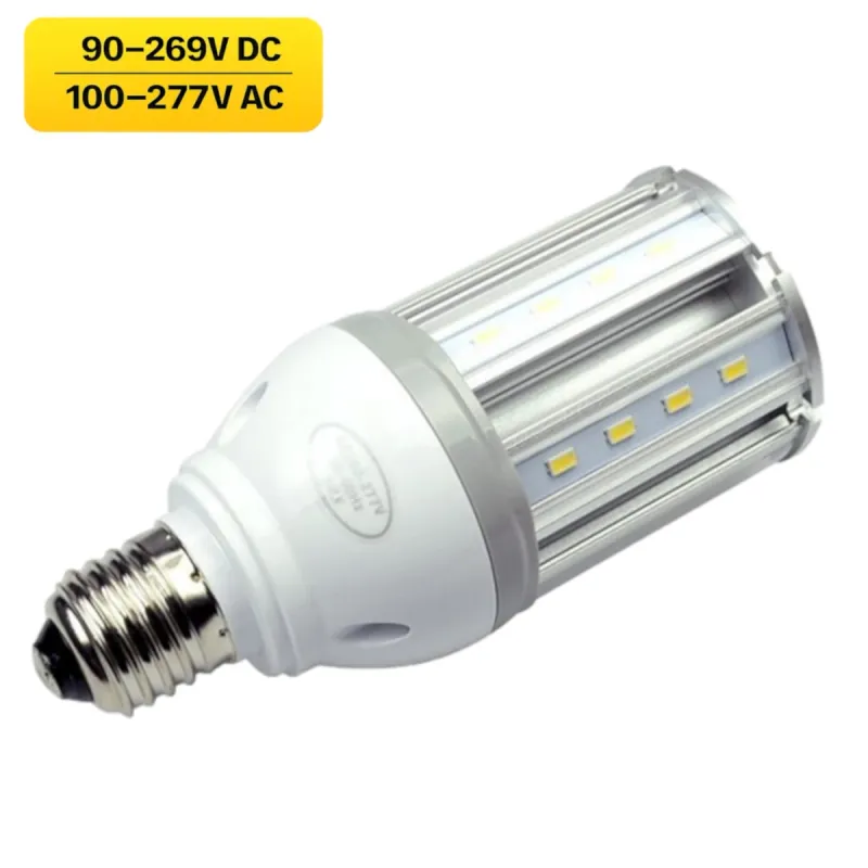 E27 AC/DC LED Leuchtmittel Straßenlampe 10W 950lm 3000K 90-269VDC 100-277VAC Notbeleuchtung