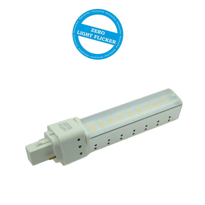 G24d-1 AC/DC LED Notlicht Kompaktleuchtstofflampe 10W 1000lm 4000K 180-269V DC 180-260V AC