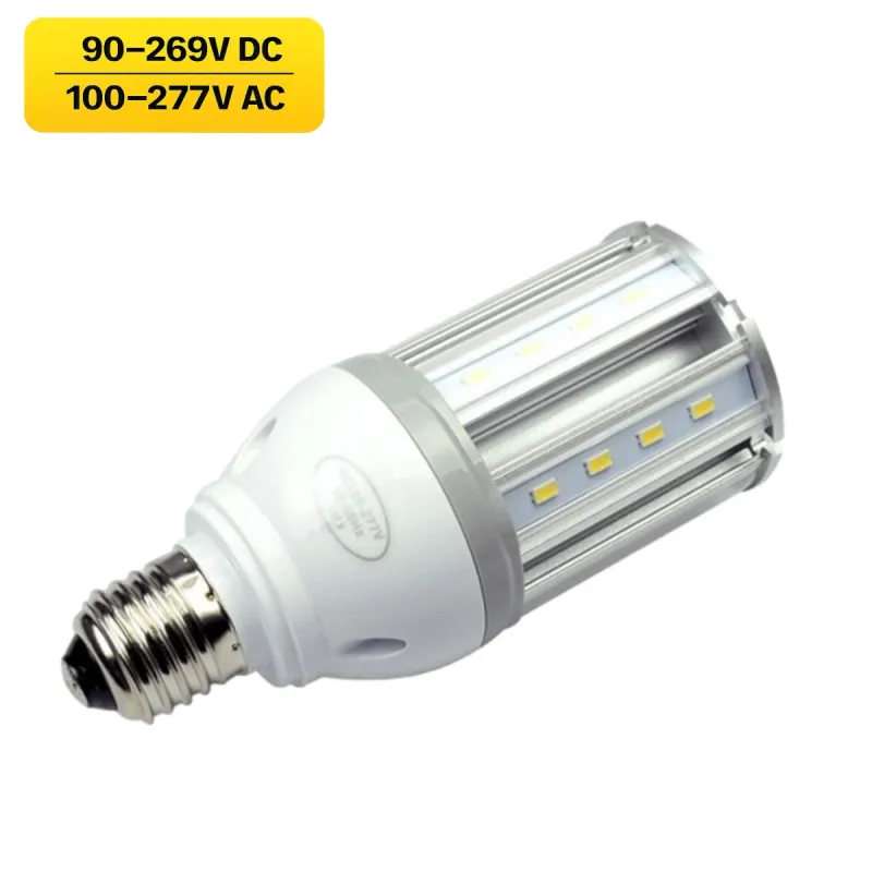 E27 AC/DC LED Leuchtmittel Straßenlampe 10W 1300lm 4000K 90-269VDC 100-277VAC Notbeleuchtung