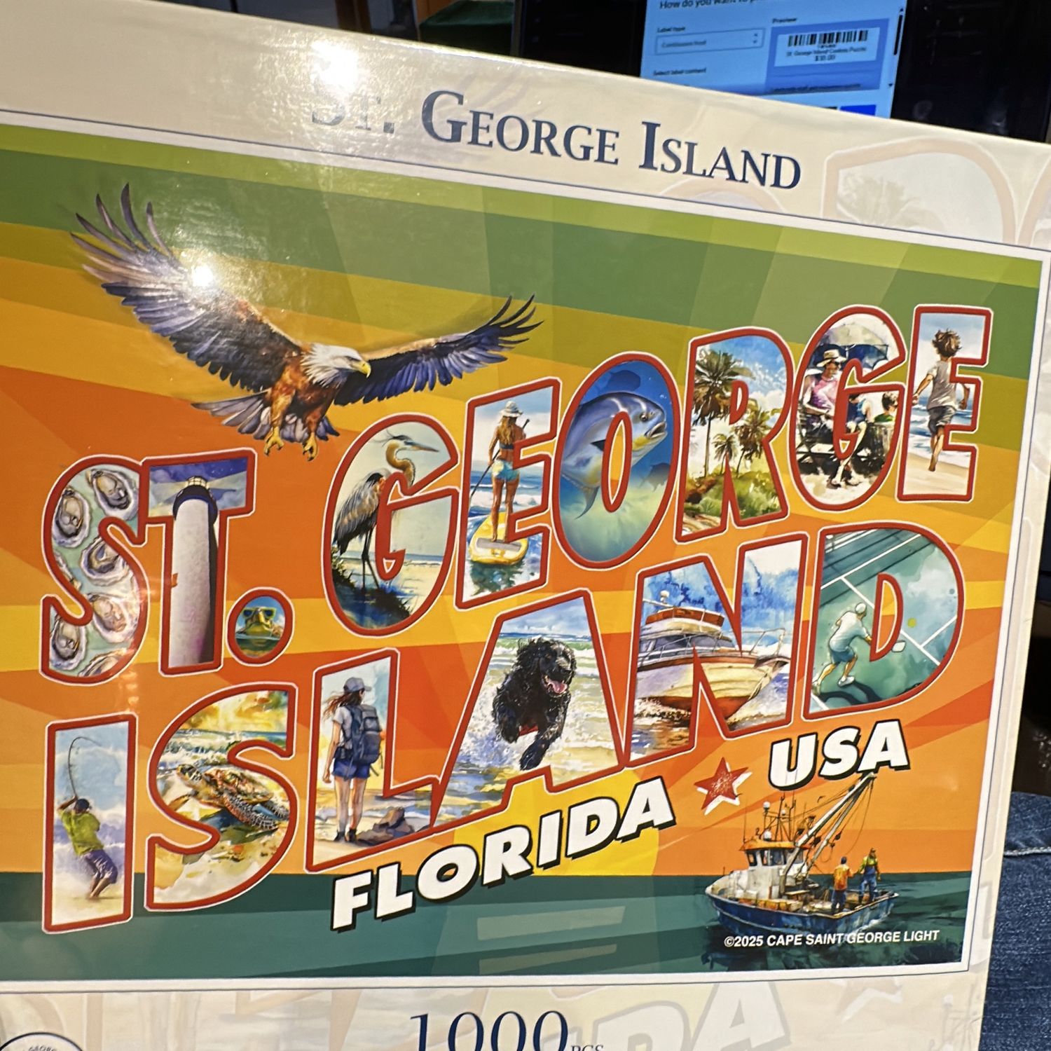 St. George Island Custom Puzzle