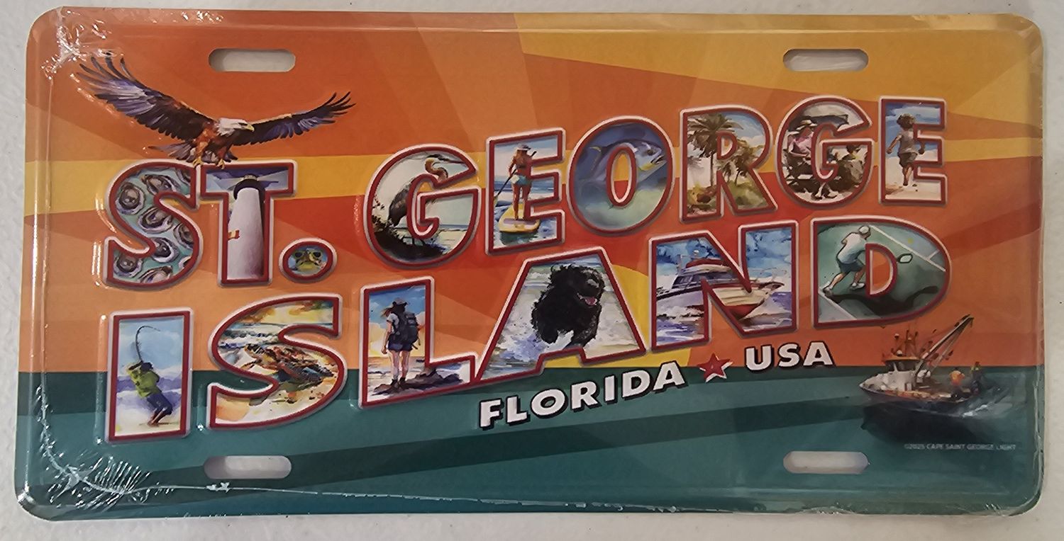 Metal License Plate Emboss SGI