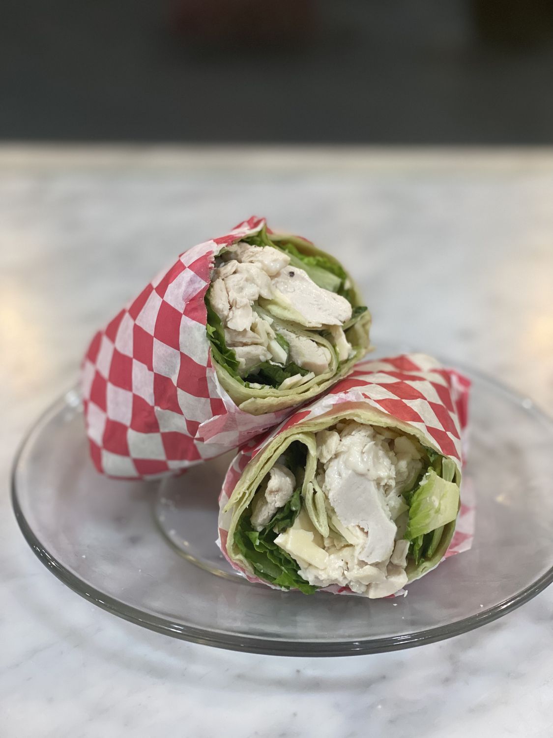 chicken honey mustard wrap