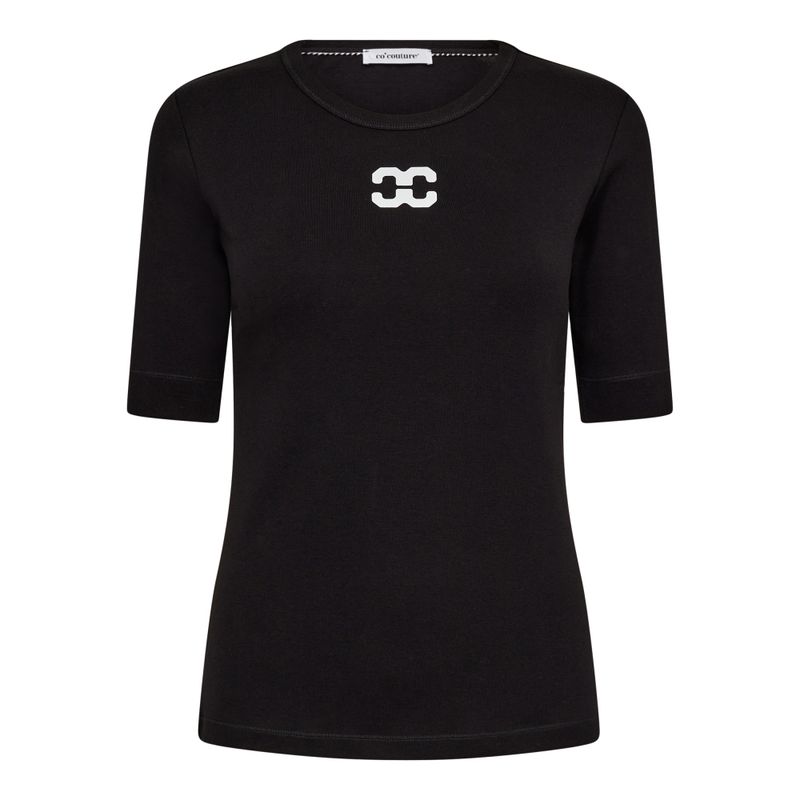 CC GRANNY LOGO TEE BLACK