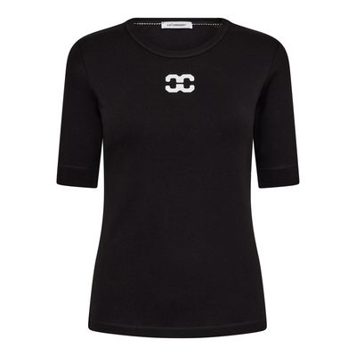 CC GRANNY LOGO TEE BLACK