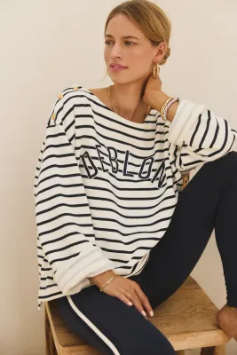 DEBLON Letitia Striped Sweater