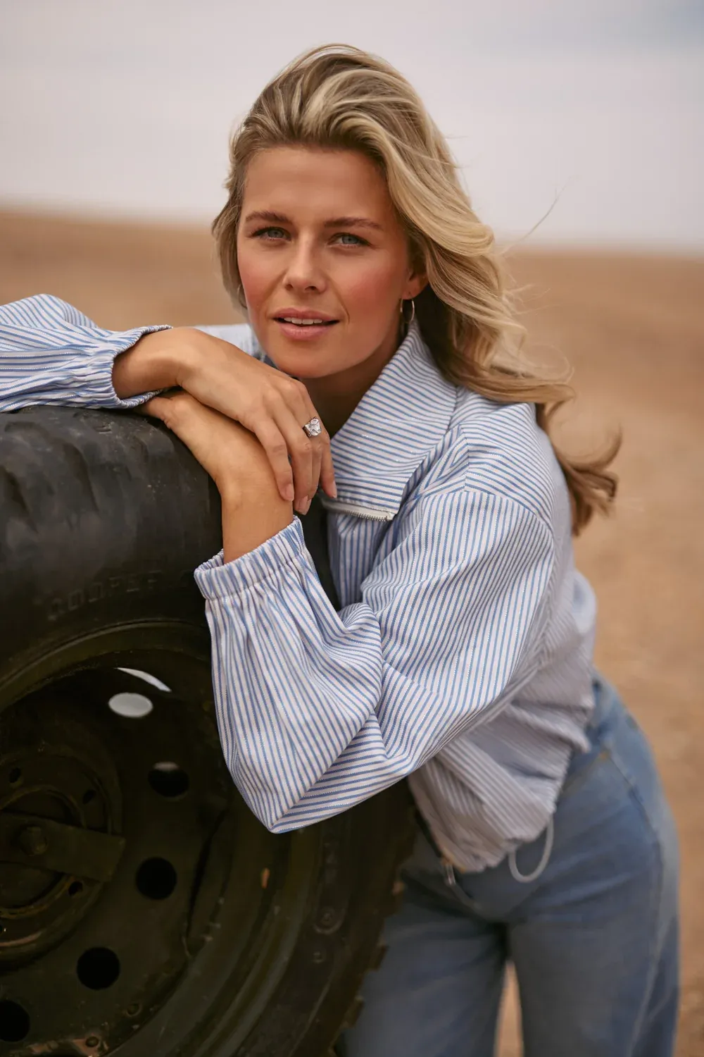 Deveny Jacket Stripe