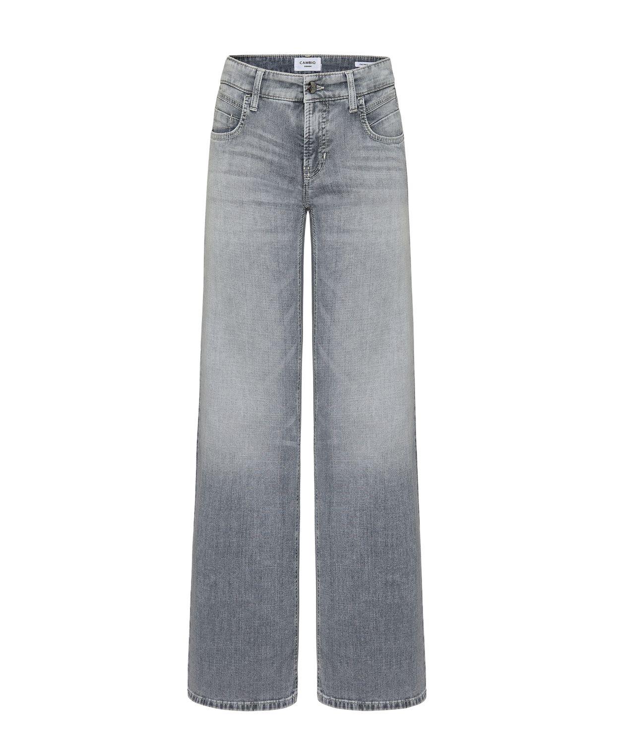 CAMBIO TESS WIDE LEG GREY