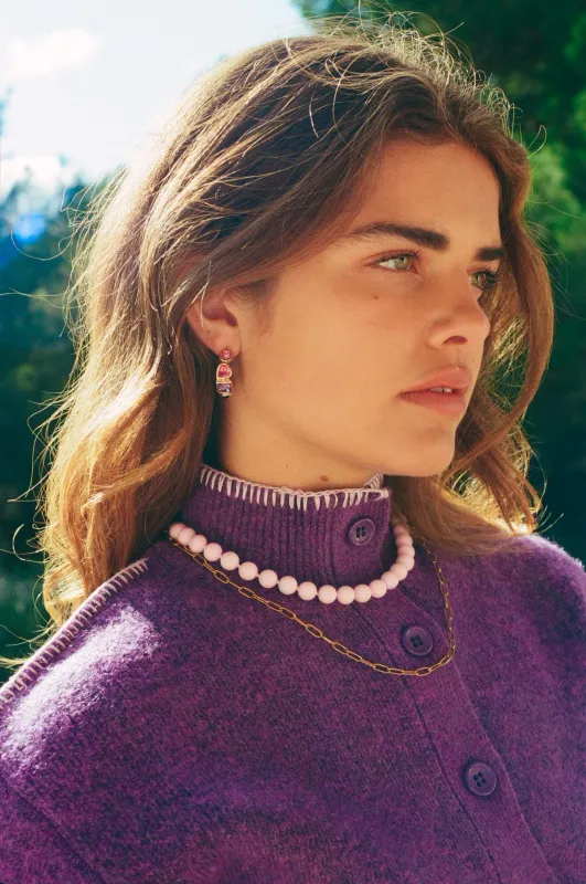 Bonnie Studios William Pink Necklace