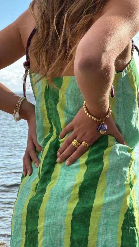 Bonnie Studios Blue Heart Pendant