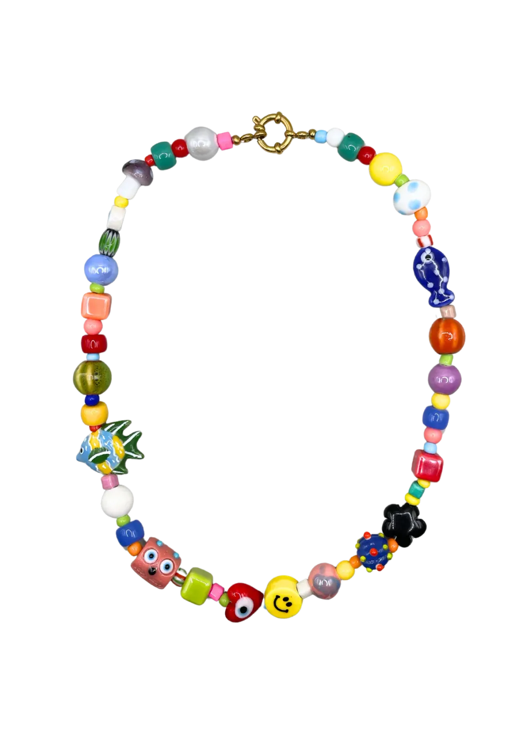 Bonnie Studios Funky Bead Necklace
