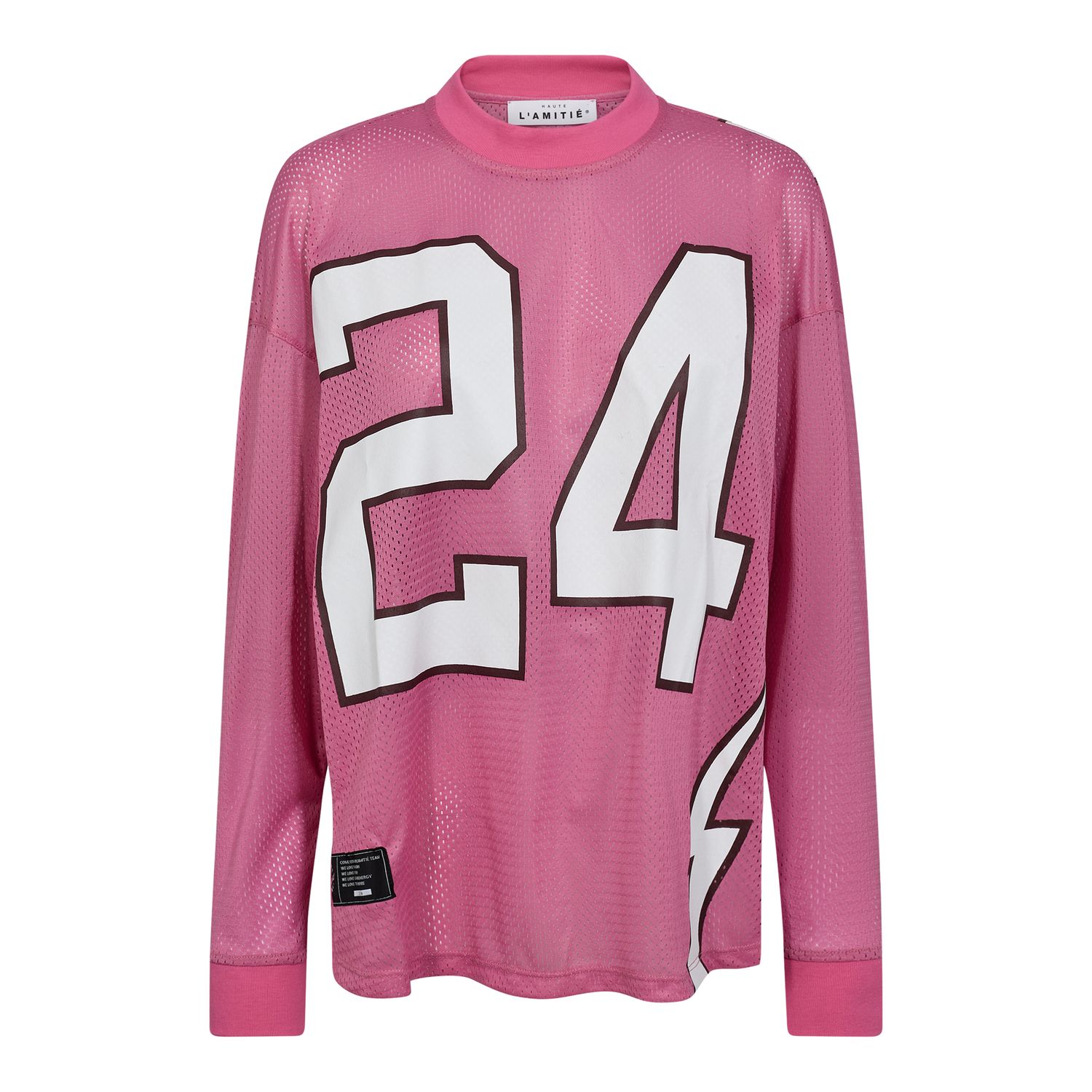 HL AMERICAN FOOTBALL LS TEE BUBBLEGUM HL10049