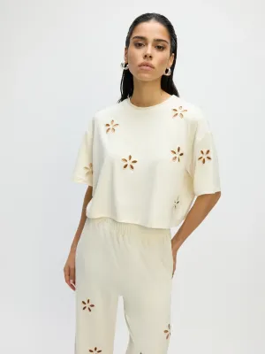 Refined Department ladies knitted cropped sweater BEATRICE