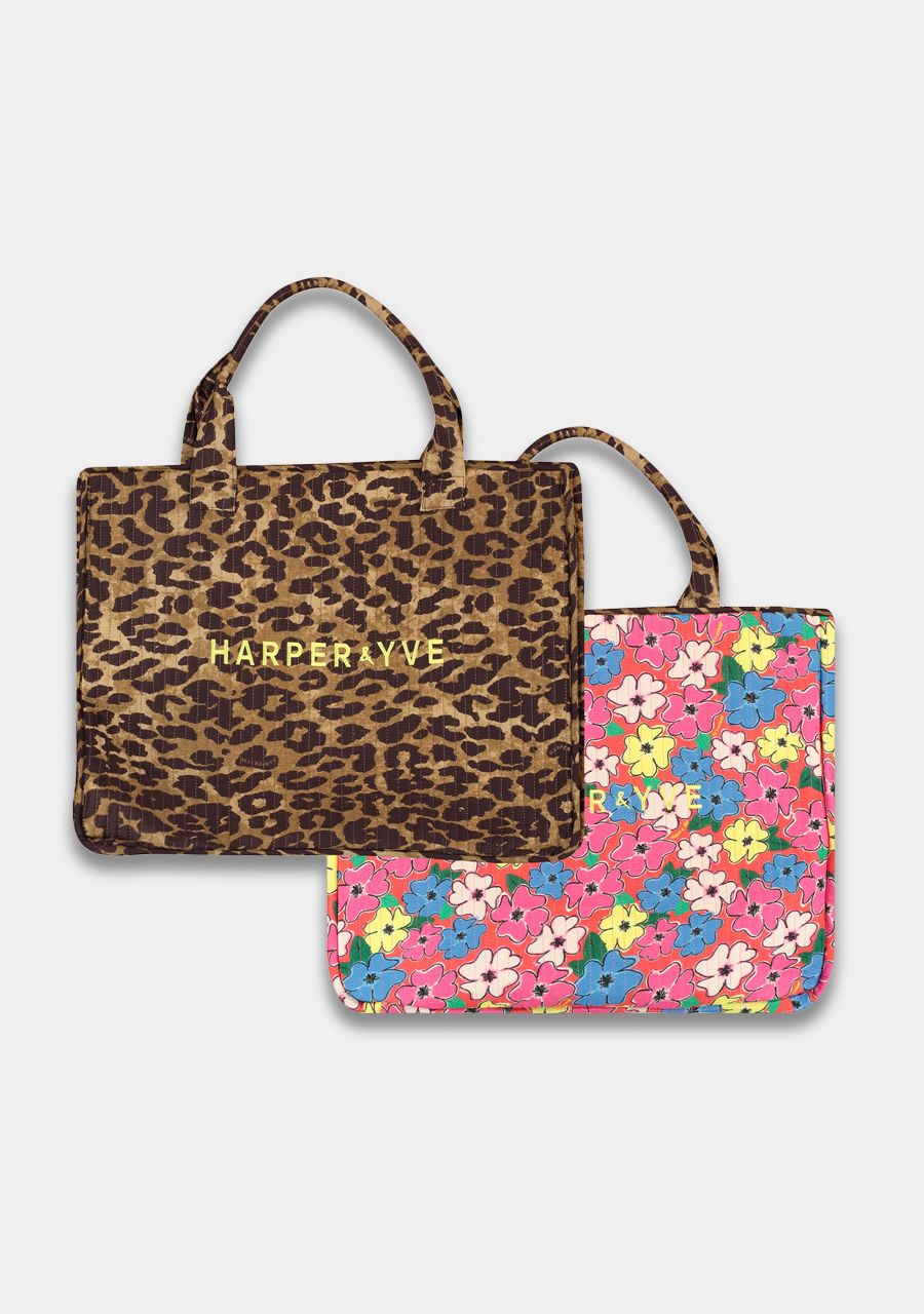 HARPER &amp; YVE LEXIE-BAG Leopard Floral Mix