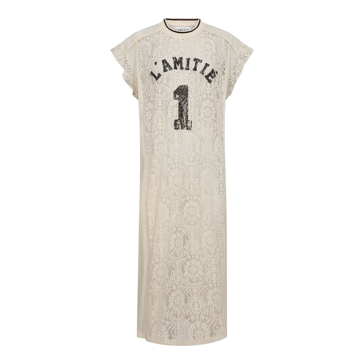 Lace Football Frill Dress HL