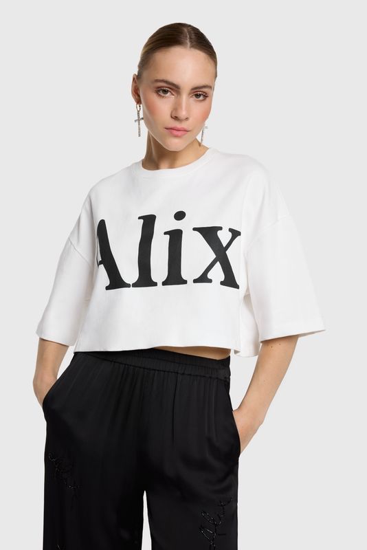 ladies knitted Alix t-shirt