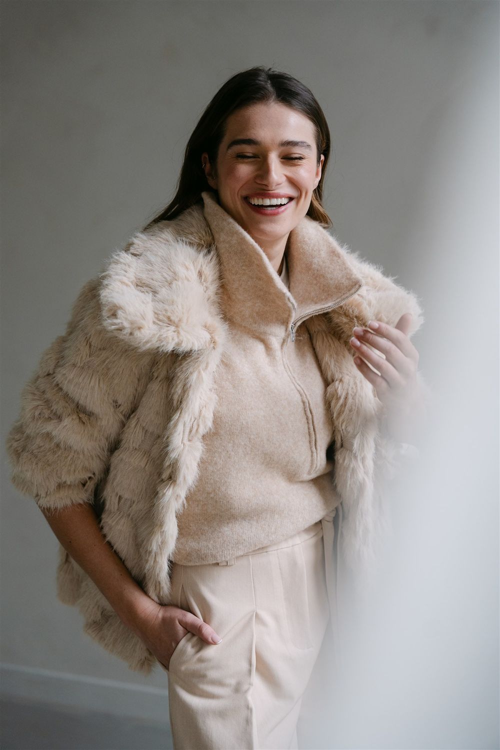 Willem5A Coat Sand