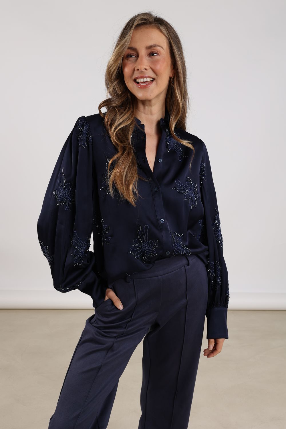 Preston Blouse Embroidery
