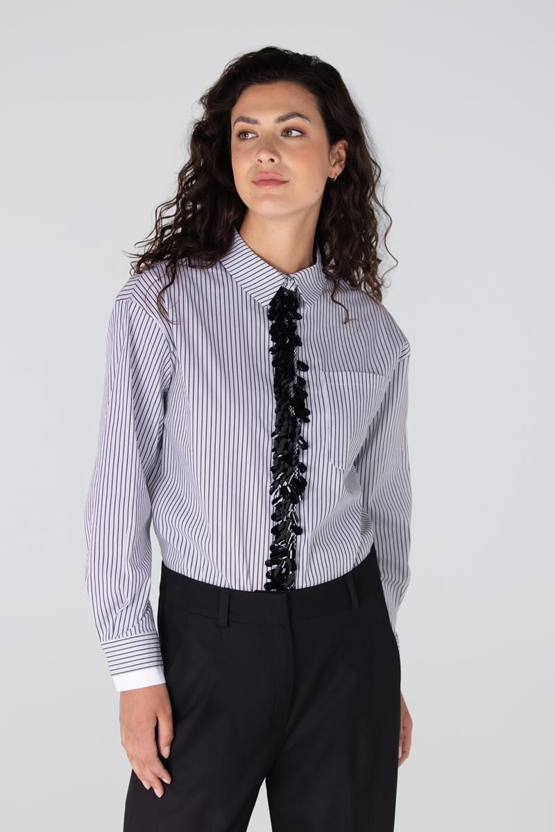 ALEXIS BLOUSE CS1 718 sequin plaquet