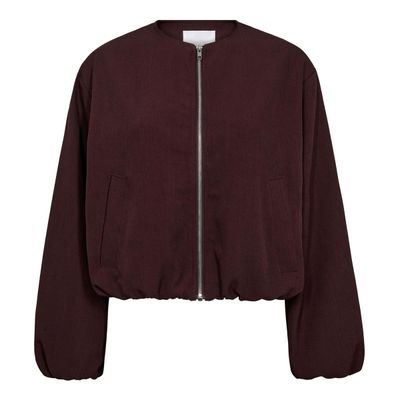 LunaCC Balloon Zip Jacket Winered