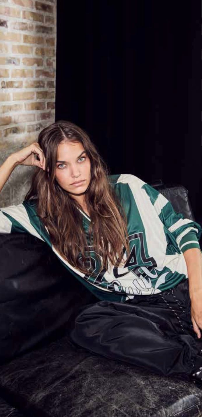 HAUTE L’AMITIÉ Haute 24 Stripe Blouse Sporty Green/Pearl