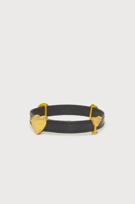 FABIENNE CHAPOT Charm Bracelet Black
