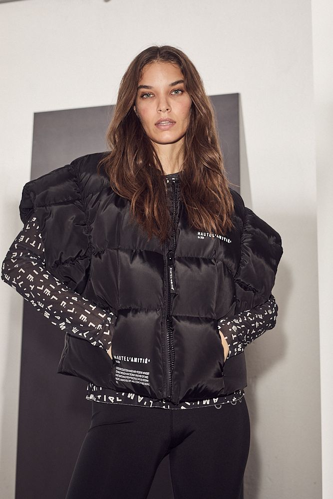 HAUTE L’AMITIÉ Mount Puffer Vest Black