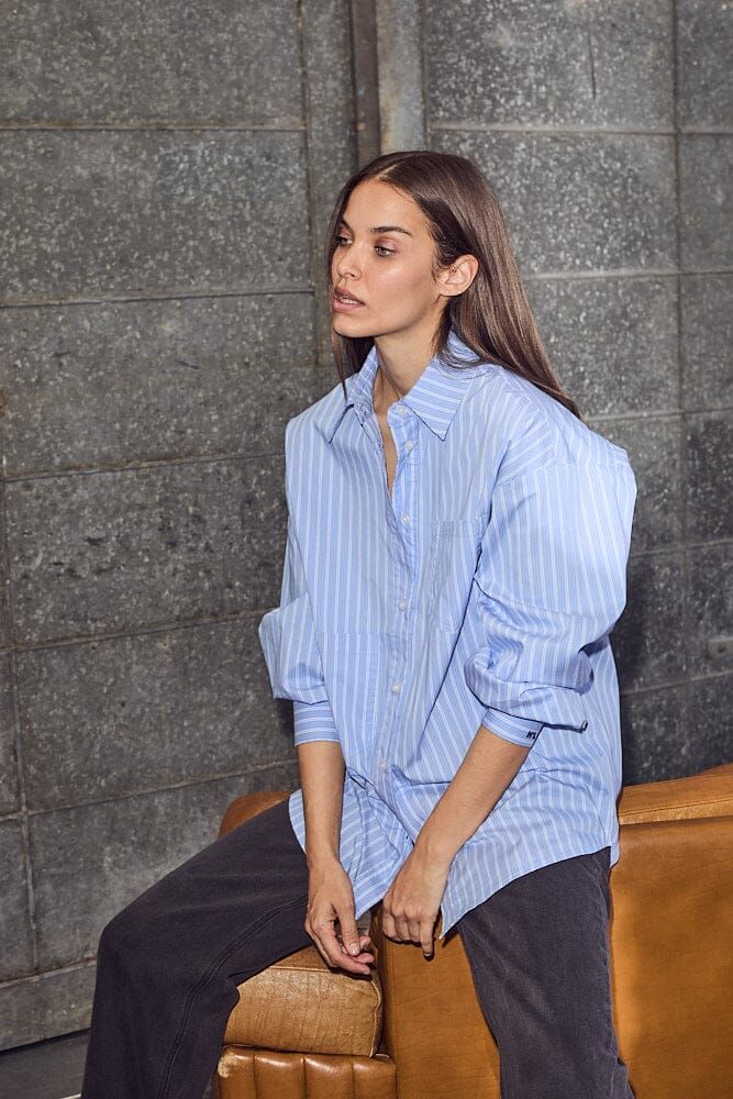 HAUTE L’AMITIÉ Pocket Stripe Shirt