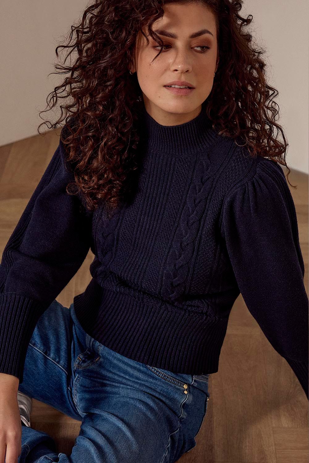 TRAMONTANA Puff-Sleeve Jumper Cables