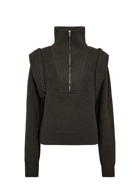 COPENHAGEN MUSE CMYARI-PULLOVER Dark Olive
