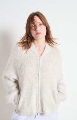 AMERICAN VINTAGE NIB19AH25 POLAR MELANGE CARDIGAN