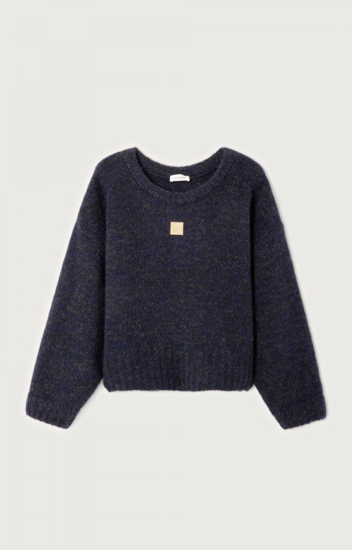 AMERICAN VINTAGE EAST18VMH25 NAVY MOLINE KNIT