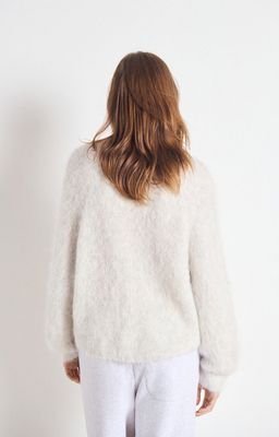 AMERICAN VINTAGE NIB19AH25 POLAR MELANGE CARDIGAN