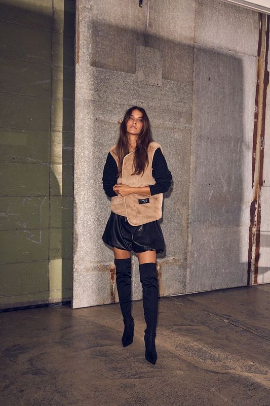 HAUTE L’AMITIÉ New Fur Tech Vest