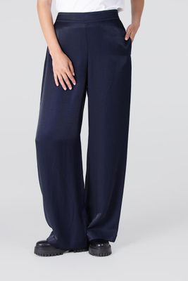 JANSEN AMSTERDAM DO BROEK WS 429 wide long elastic waist at back